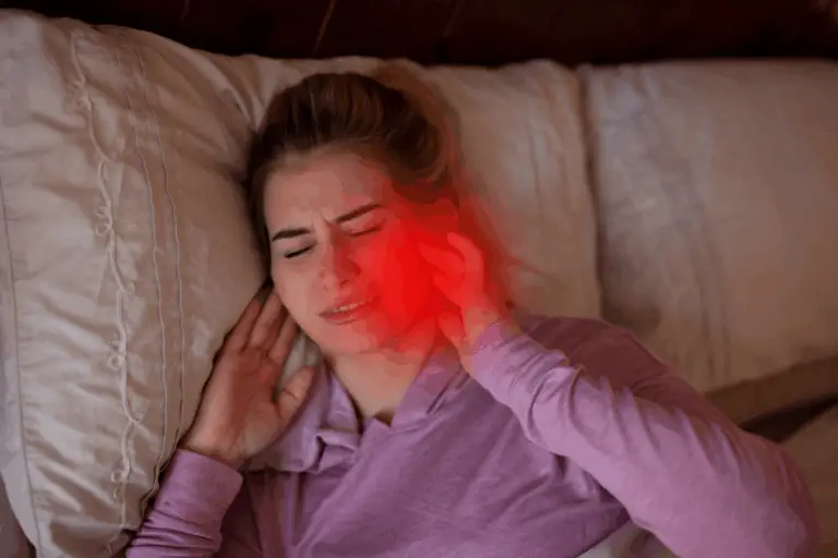 A patient with a sore jaw, needing chiro for TMJ